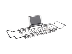 Fürdőkád polc CADDY, fém, 18 x 20 x 61 cm