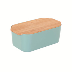 Kenyérdoboz bambusz tetővel, 33 x 18,5 x 12 cm