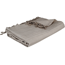 Pamut ágytakaró 157 x 220 cm, bézs