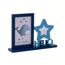 Álló keret díszítéssel, 25,5 x 5 x 18,5 cm