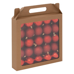 Karácsonyfadíszek, 25 darab, Ø 6 cm