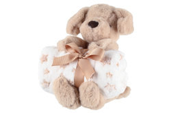 Polár takaró kabalával, 75 x 100 cm