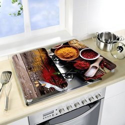 SPICE üveg védőlapok a tűzhelyhez – 2 db, WENKO, spice