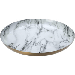 Dekoratív tál, márványhatású