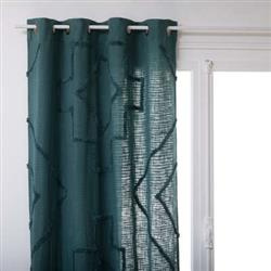 INCA függöny, 130 x 260 cm, fémgyűrűs, pamutból készült