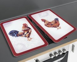 FARMI üveg védőlapok a tűzhelyhez – 2 darab, WENKO