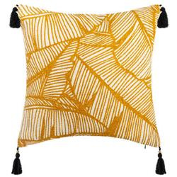 TROPIK pomponos díszpárna, 40 x 40 cm