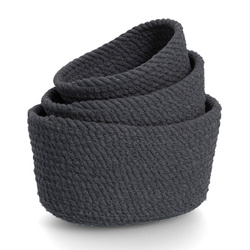 Pamut kosarak készlete különböző méretekben, 3 db.