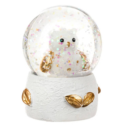 Hógömb állatkával, Ø 4,5 cm