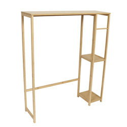 Trinidad mosógép fölötti polc, bambusz/MDF, 79 x 23 x 95 cm