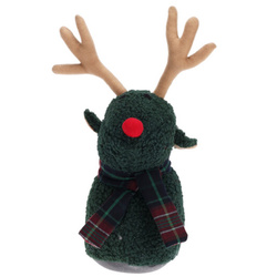 Ajtóstopper, rénszarvas, zöld