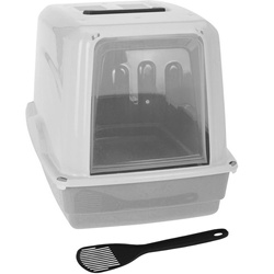 Zárható macskaalom, lapáttal.