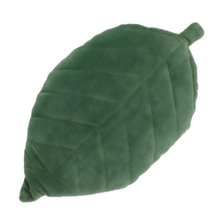 Levél alakú díszpárna, 50 x 30 cm