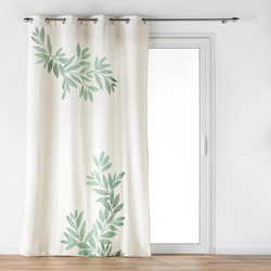 Levélmintás függöny, NYMPA, 140 x 240 cm