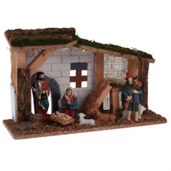 LED-es Betlehemi jelenet, 7 figura