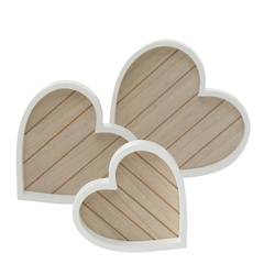 Szív alakú dísztálcák, HERZ