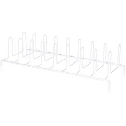 Fém tányértartó, 33,5 x 13,5 x 9 cm