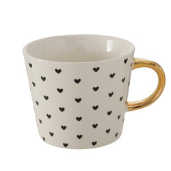 Porcelán bögre arany fogantyúval, FAYETTE