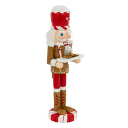 Mézeskalács diótörő figura, 25 cm