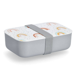 Műanyag uzsonnás doboz, 19 x 12,5 x 6,5 cm