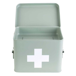 Fém gyógyszeres szekrény present time, 21,5 x 15,5 x 16 cm