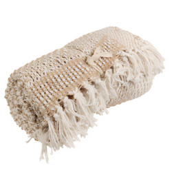 Melange pamut ágytakaró, 130 x 170 cm