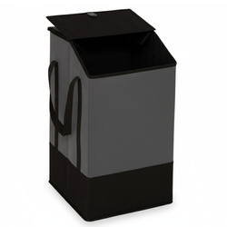 BICOL, 45 l, antracit színű zárható mosószatyor