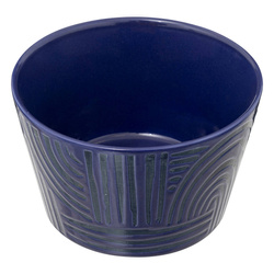 Geometrikus mintás kerámia tál SOLEYA, 570 ml