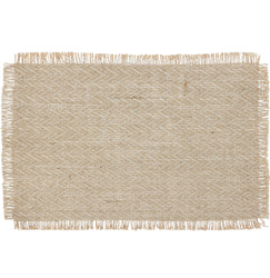 Tányéralátét, juta, 45 x 30 cm