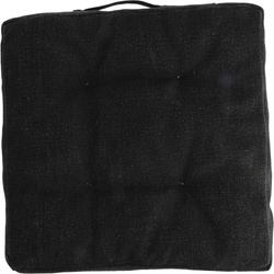 Párna székre, steppelt, pamut, tépőzáras, 40 x 40 cm