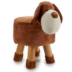 Gyerekeknek szóló kutya formájú puff