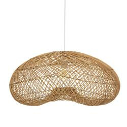 Rattan mennyezeti lámpa, Ø 68 cm
