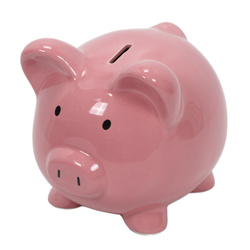 Kerámia malacpersely, 18,5 x 21 x 19 cm