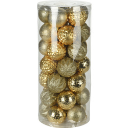 Karácsonyi díszek 6 cm, 35 db.