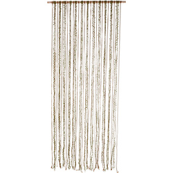 MACRAME ajtófüggöny, levelek, 90 x 200 cm