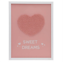 Poszter keretben aranyos felirattal gyerekszobába, 30 x 40 cm