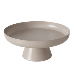 CREDO fém dísztálca talppal, Ø 30,5 cm