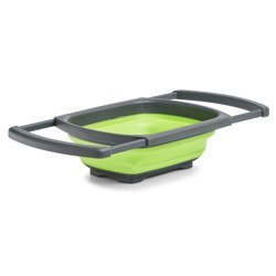 Kihúzható fogantyúkkal ellátott szűrőedény, 44-68 x 30 x 13 cm, ZELLER