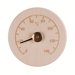 Szauna hőmérő, fenyőfa