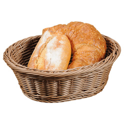 Kenyeres kosár, gyümölcs, szintetikus fonat, Kesper