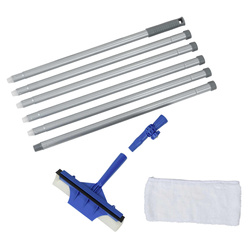 MAXI ablakmosó + hosszú összecsukható fogantyú, munkatartomány 3 m-ig