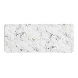 Hosszúkás fürdőszobai szőnyeg mintával, 50 x 120 cm