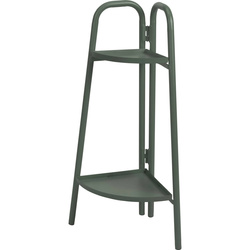 Fém sarok virágtartó, 2 szint, 70 cm