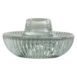 Rücskös üveg gyertyaállvány ARTY