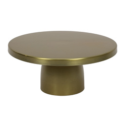 ZACE tortaállvány lábbal, aranyszínű, Ø 30 cm