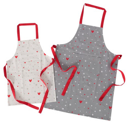 ANELLA kötény szett szülőknek és gyerekeknek, 2 db két méretben