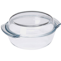 Hőálló edény fedővel, 1,7 l