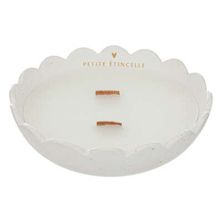 Nagy illatgyertya kerámia edényben THE FLORAL, 15 óra égési idővel