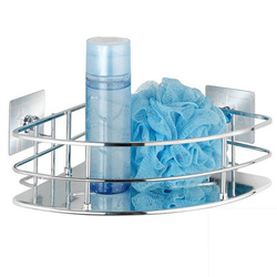 QUADRO sarok fürdőszobai polc, Turbo - Loc, WENKO