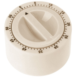 Időzítő gumi bevonattal, Ø 7 cm